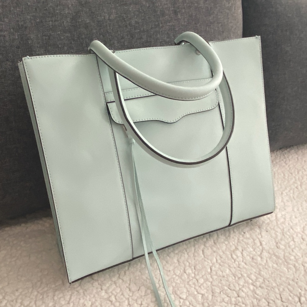 BRAND NEW Rebecca Minkoff blue satchel bag handbag FREE SHIPPING